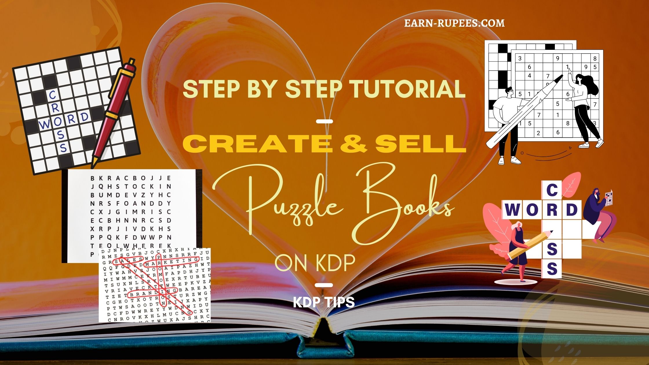 create puzzle books for kdp