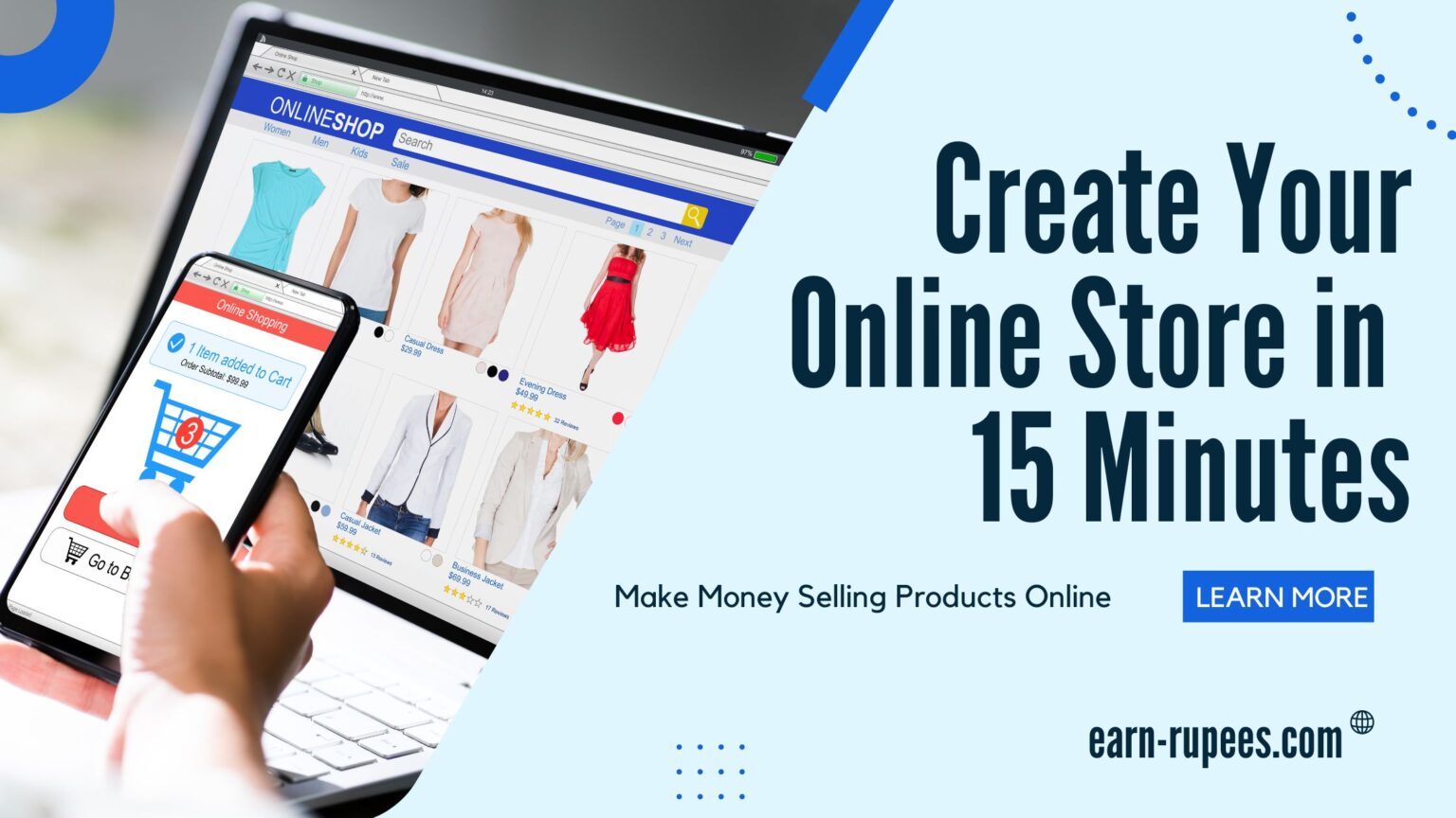 How to Create Online Store for Free [Full Tutorial] » Earn Rupees Online