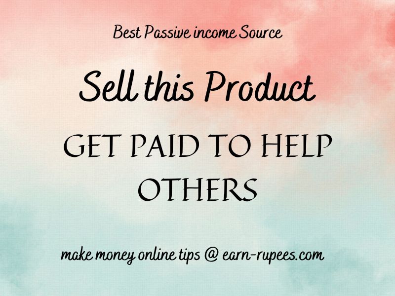 make money selling PLR Product