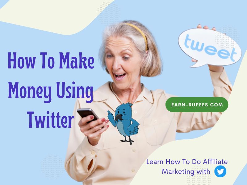 make money using twitter