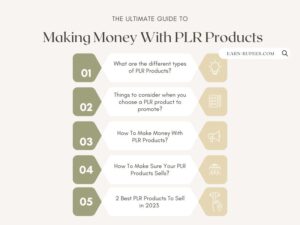 7 Proven Ways To Make Money With PLR Product