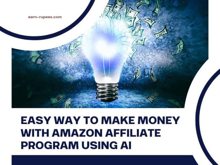 Easy Way to Make Money with Amazon Affiliate Program Using AI