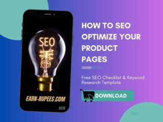 Optimizing Product Pages for SEO - Free SEO Checklist & Keyword Research Template