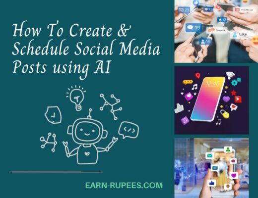 how to create & schedule social media posts using ai